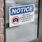 Signmission Use Of Camera Or Video Prohibited, 10 in W x Rectangle, Vinyl Decal OS-2PACK-NS-D-710-L-16789 - alternate 3